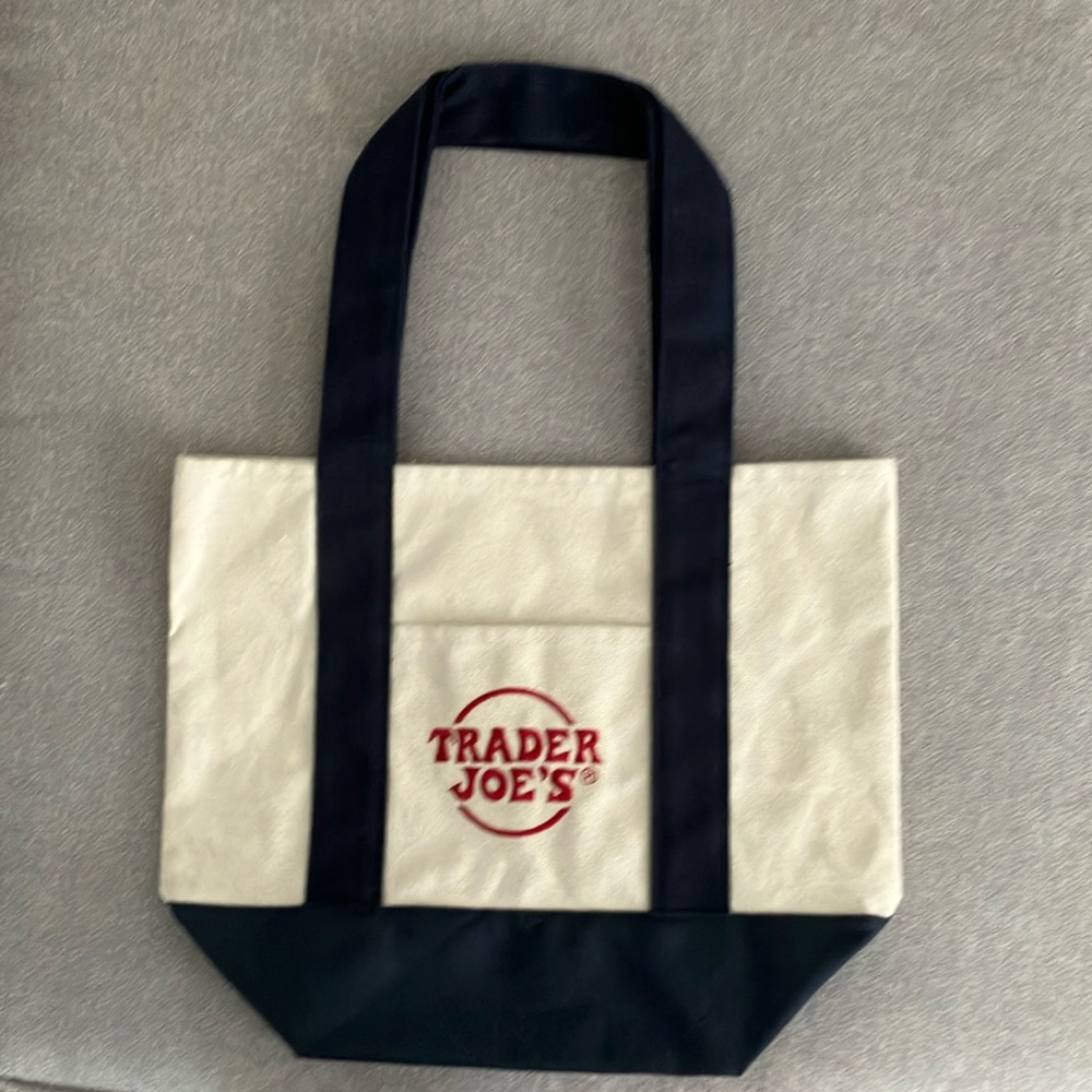 Trader Joe’s Mini Canvas Tote Bag
